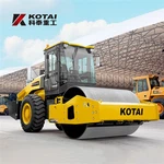 Weichai 엔진이 장착된 10 톤 유압 단일 드럼 진동 롤러